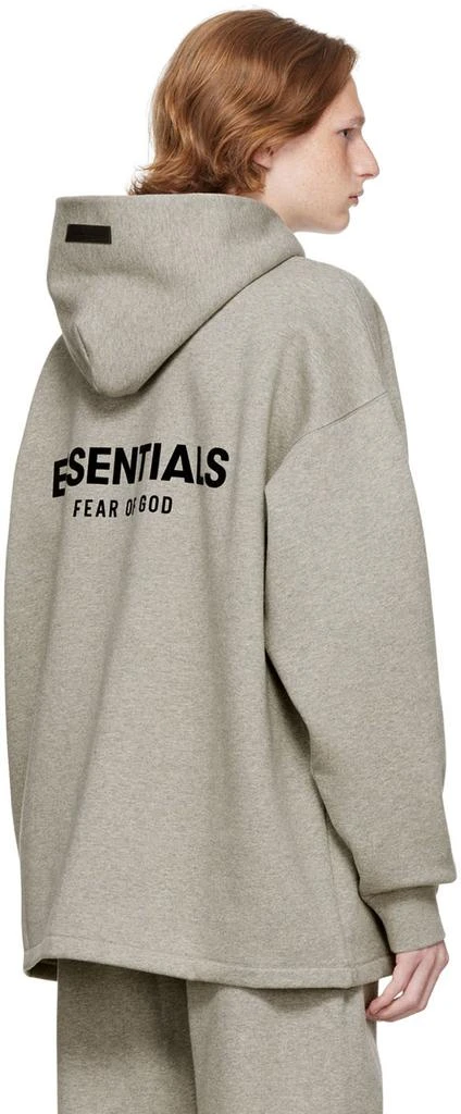 Essentials Gray Relaxed Hoodie 3