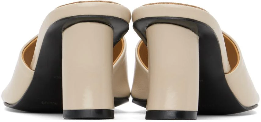 Reike Nen Beige Curvy Heeled Sandals 2