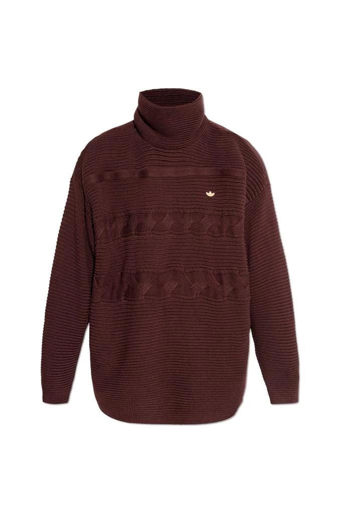 Adidas Adidas Originals Premium Oversized Knit Turtleneck Jumper 1