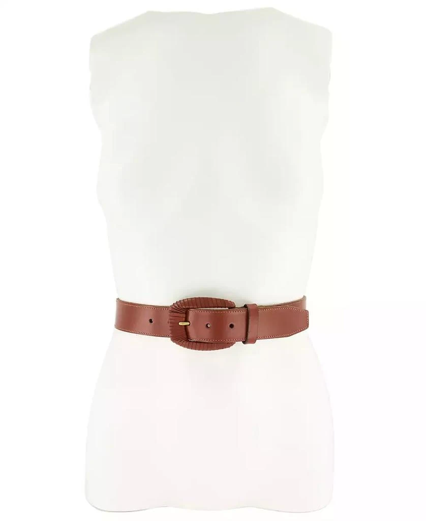 Frye Women's 35mm Wrapped Buckle Leather Belt 4
