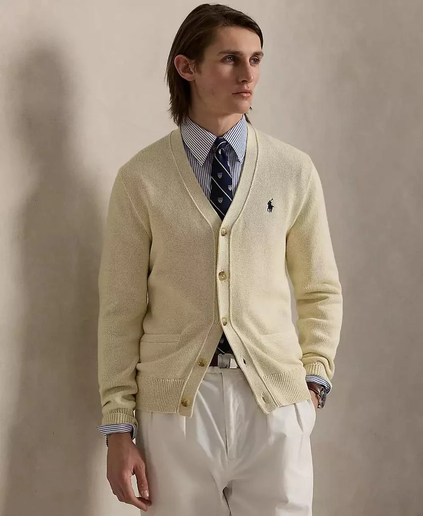 Ralph Lauren Men's Cotton V-Neck Cardigan 1