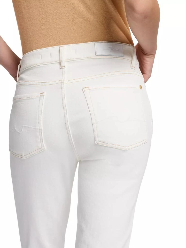 7 For All Mankind Daisy Mid-Rise Stretch Boot-Cut Jeans 6