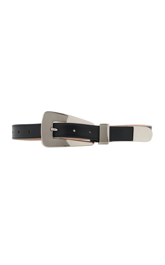 Khaite Khaite - Lucca Leather Belt - Black - 75 cm - Moda Operandi 1