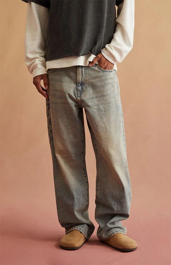 RARE DNM EDIT Tint Light Blue Baggy Jeans 1