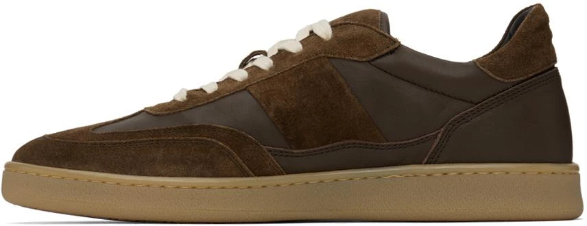 COLLEGIUM Brown Pillar Court II Sneakers 3