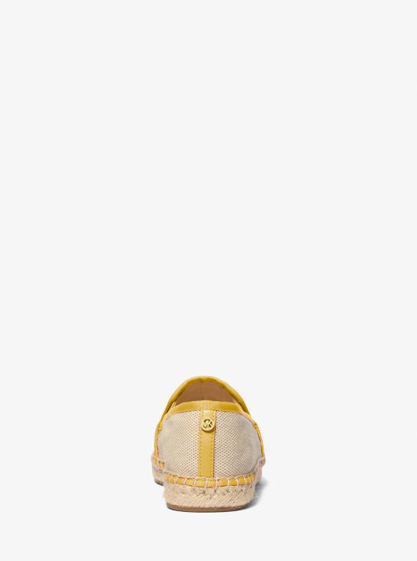 michael kors yellow espadrilles
