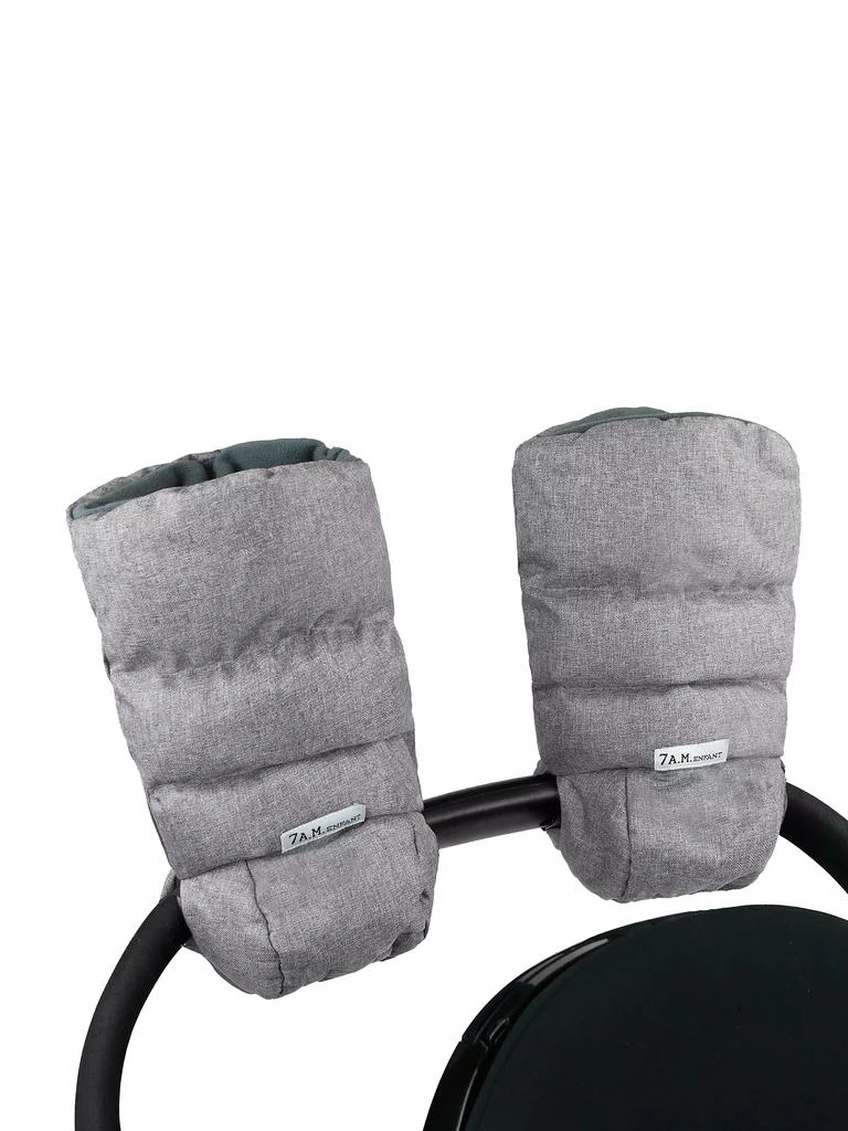 7AM Warmmuffs® Fleece Attachable Stroller Gloves 1