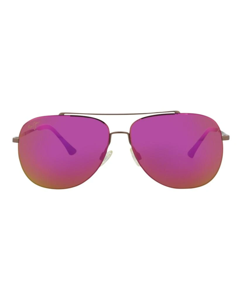 Maui Jim Aviator-Frame Titanium Sunglasses 1