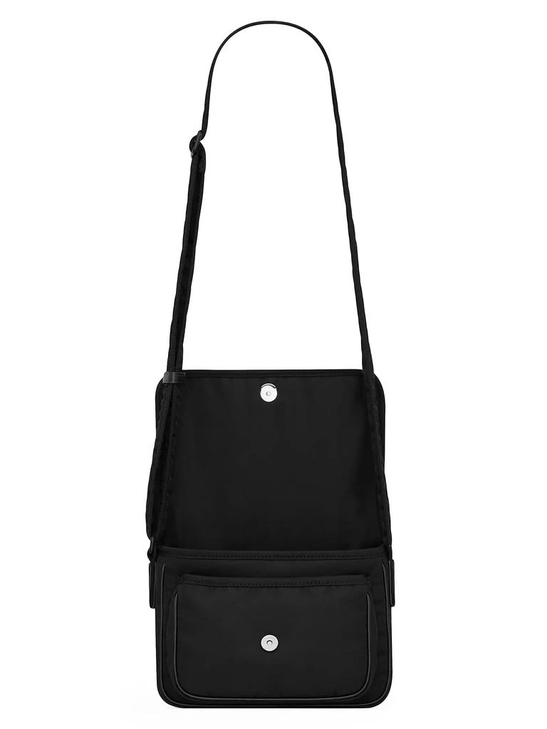 Yves Saint Laurent Niki Small Messenger Bag In Nylon 3