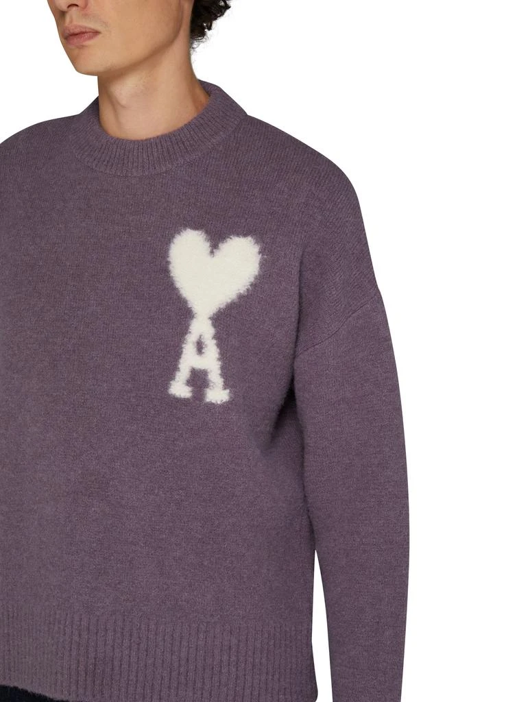 AMI Ami de Caur crew neck sweater 4