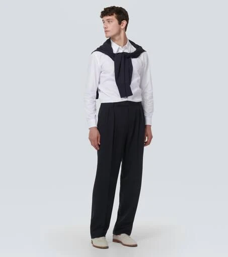 Ralph Lauren Pleated silk gabardine pants 2