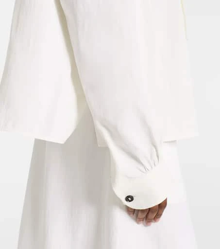 Jil Sander Plissé linen shirt 5