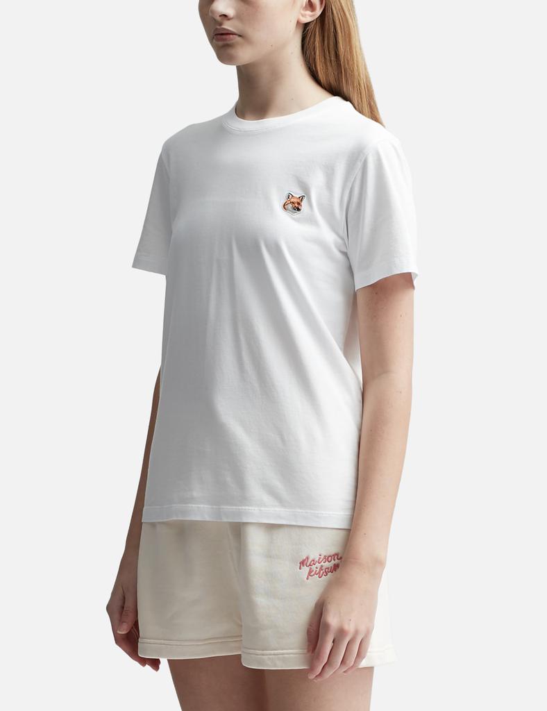 Maison Kitsuné Fox Head Patch Regular Tee Shirt