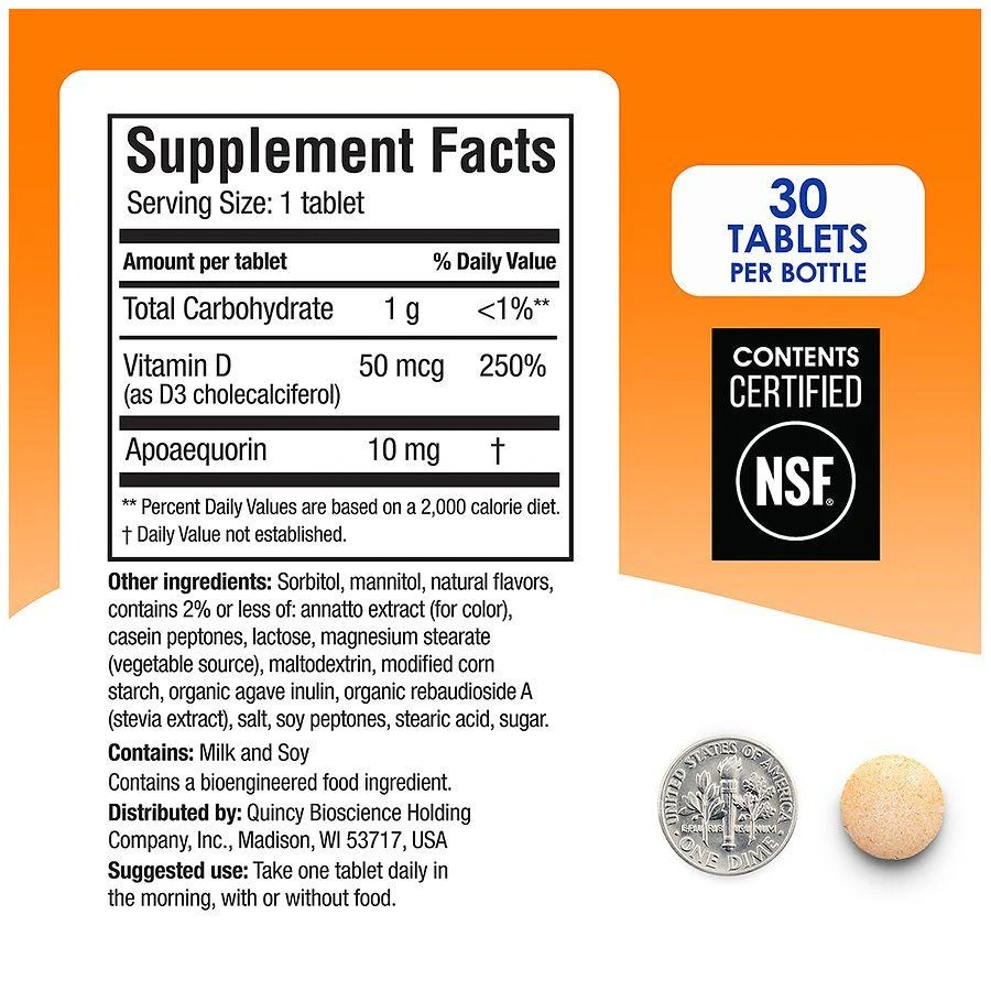 Prevagen Regular Strength Chewable Tablets 4