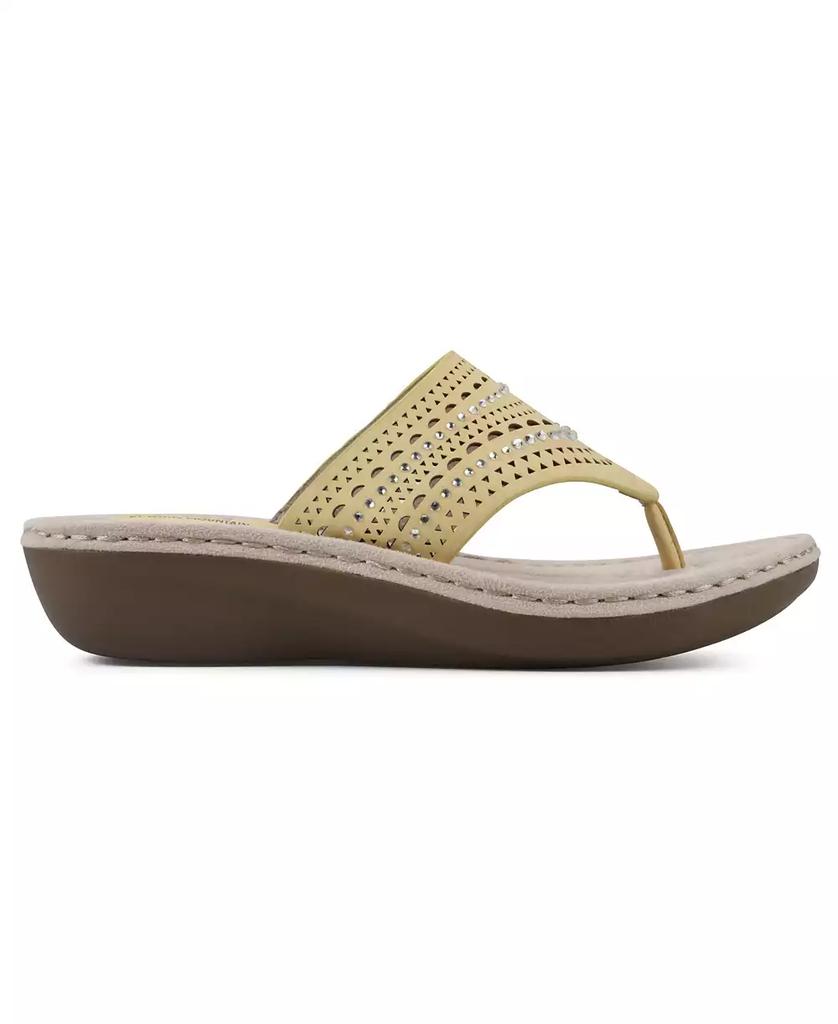 White Mountain Women's Comate Thong Sandal