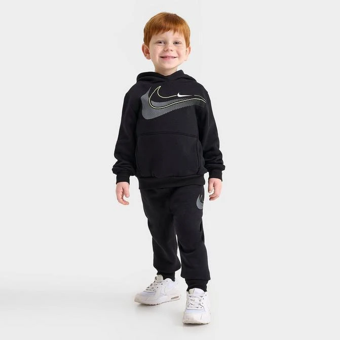 NIKE Kids' Toddler Nike Triple Swoosh Hoodie and Jogger Pants Set 1