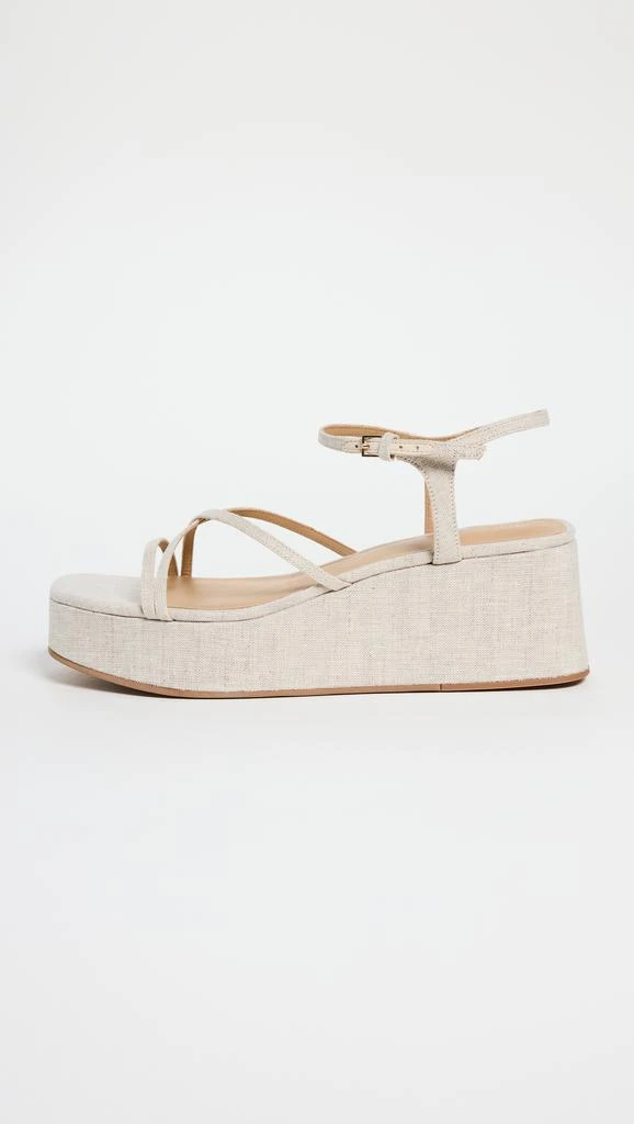 Reformation Zolanda Wedge Sandals 6