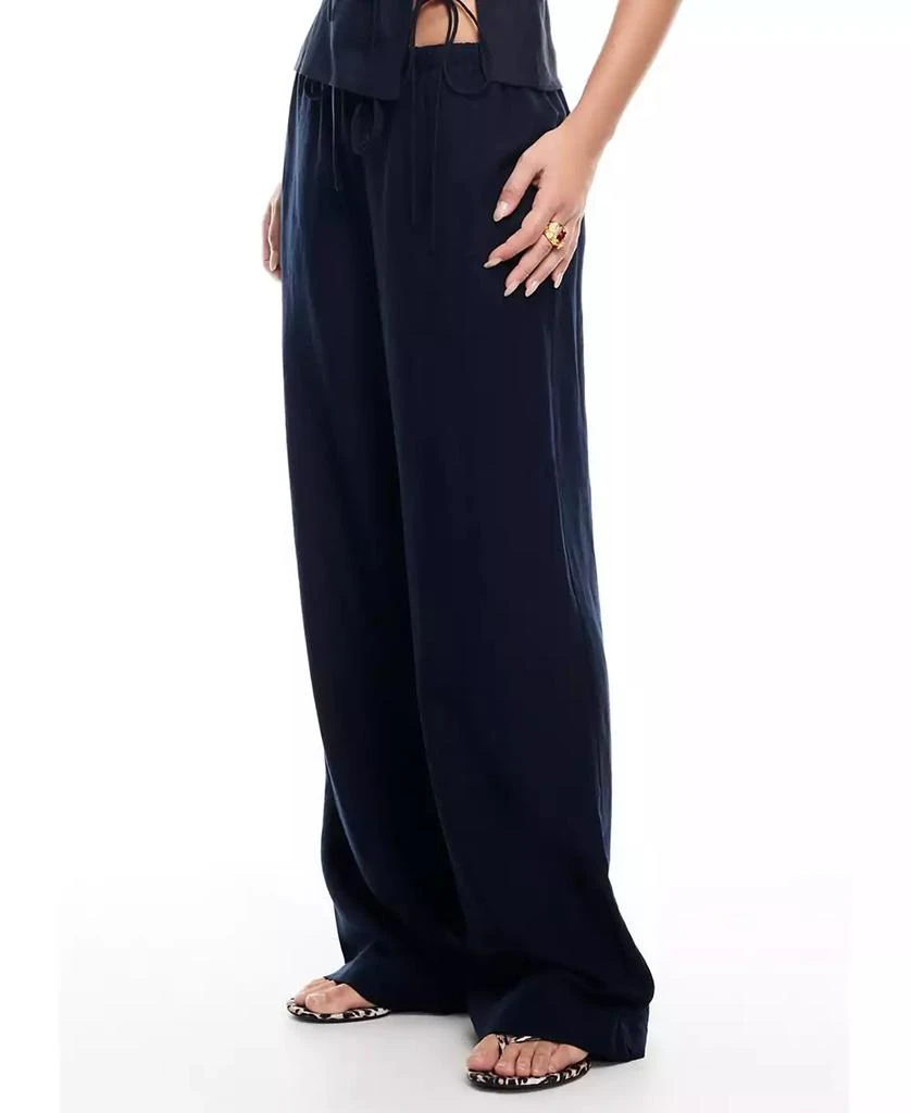 Lioness Women's Linen-Blend Idyllic Pants 6