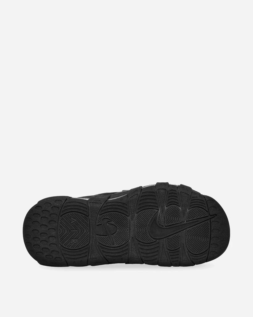 NIKE Air More Uptempo Slides Black 5