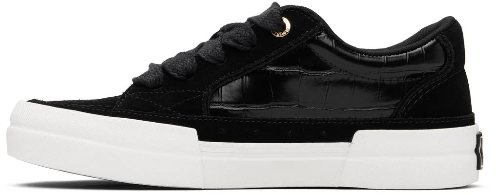 AMIRI Black Croc Debossed Sunset Skate Sneakers 3