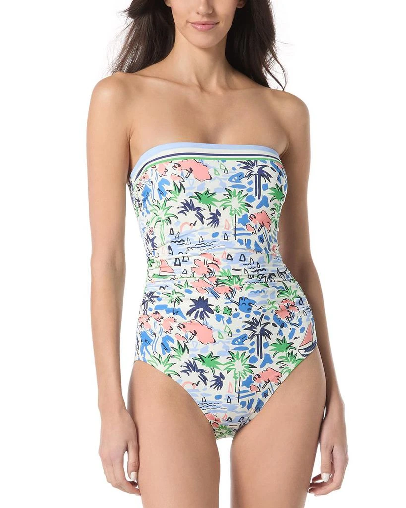 Kate Spade Bandeau One Piece Swimsuit 1