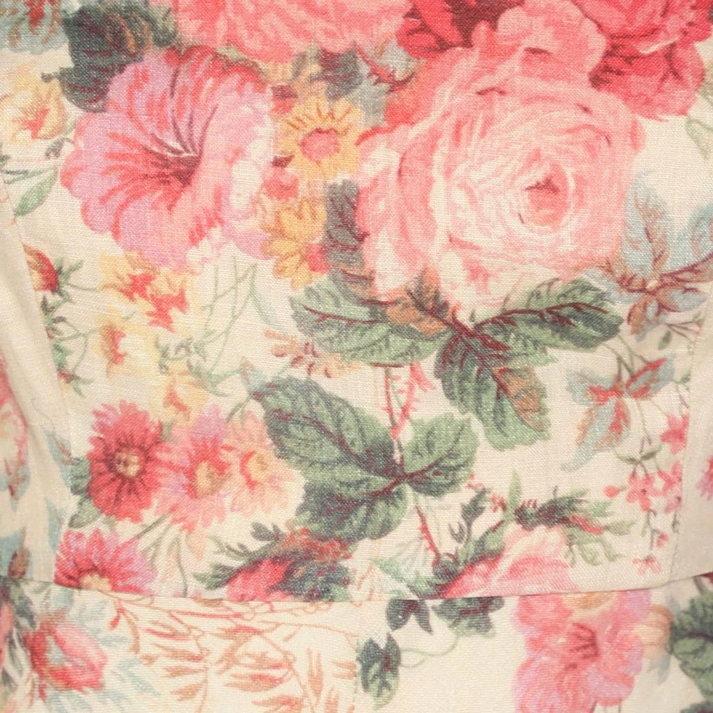 Zimmermann Zimmermann Multicolor Printed Linen Laelia Dress M 3