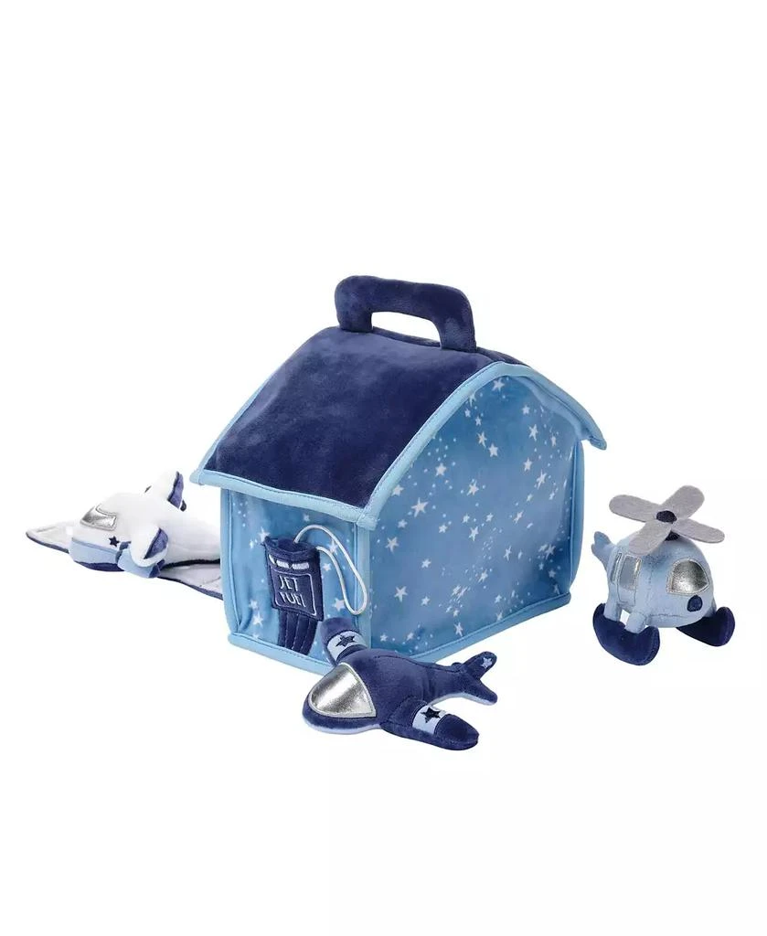 Bedtime Originals Interactive Airplane/Airport Plush Play Set with Stuffed Toys 5