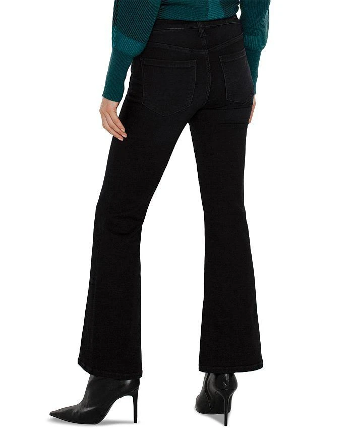 Liverpool Los Angeles Kennedy High Rise Flared Jeans in Apollo 2