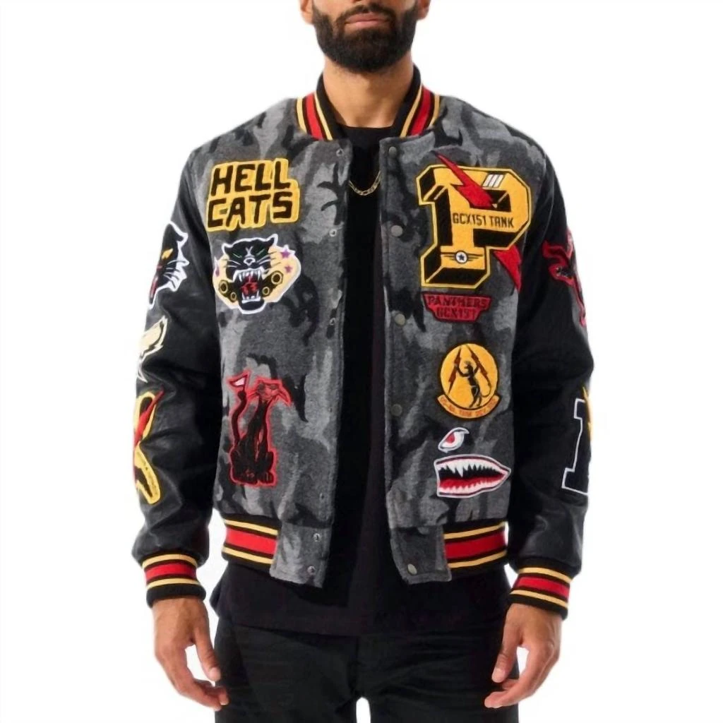 JORDAN CRAIG Jordan Craig - Hellcat Varsity Jacket 1