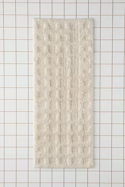 Grid Runner Bath Mat