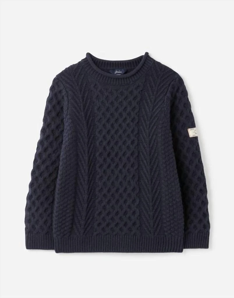 Joules Joules - Kid's Aran Knit Sweater 1