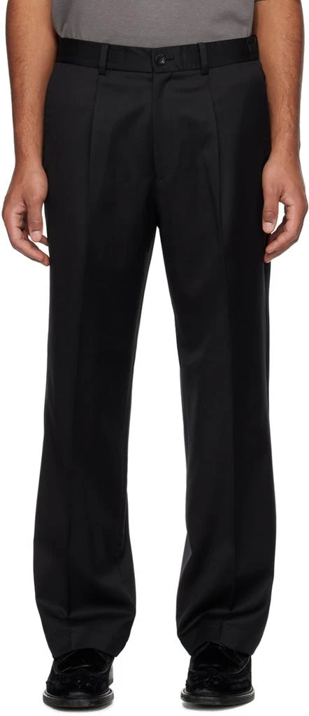 n.hoolywood Black Tapered Trousers 1