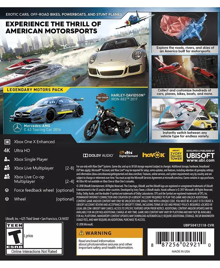 Ubisoft The Crew 2 (Replen) - Xbox One 3