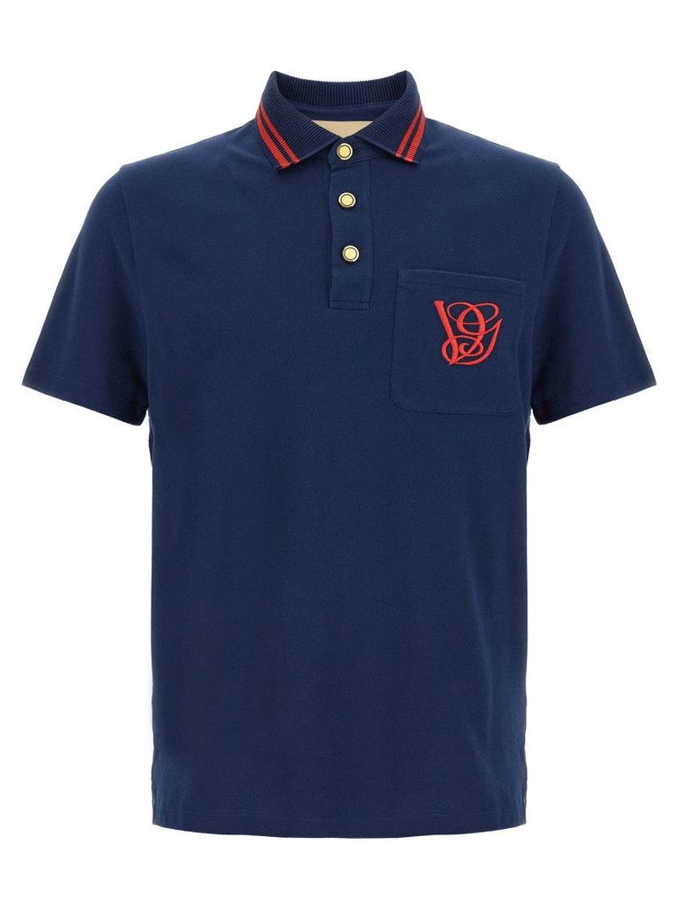 Valentino Cotton Pique Polo Shirt - Polo Shirts - Free