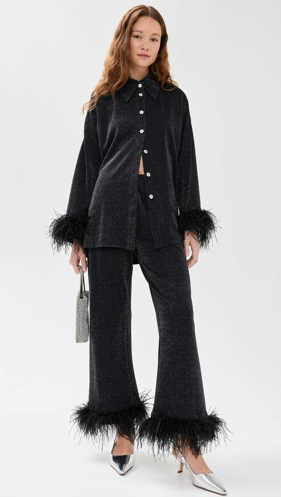 Sleeper Cosmos Oversized Metallic Pajama Set 1