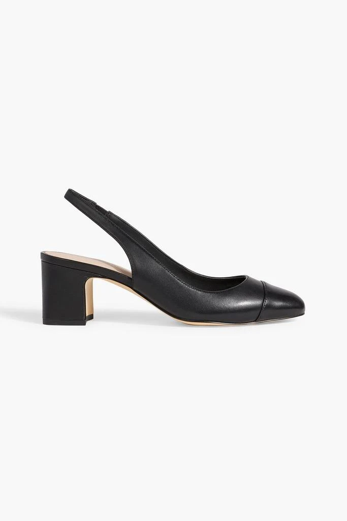 Stuart Weitzman Milla 55 leather slingback pumps 1