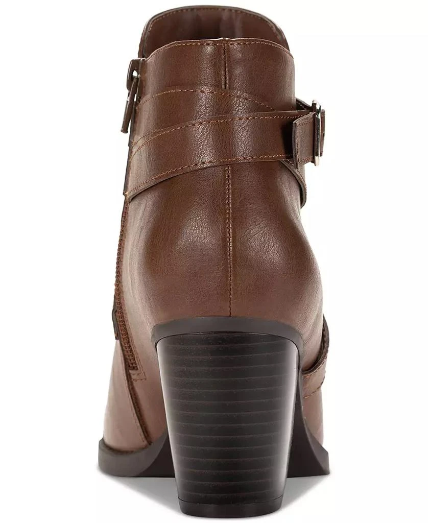 Style & Co Women's Zetaa Strappy Belt-Heel Booties, Created for Macy's 5