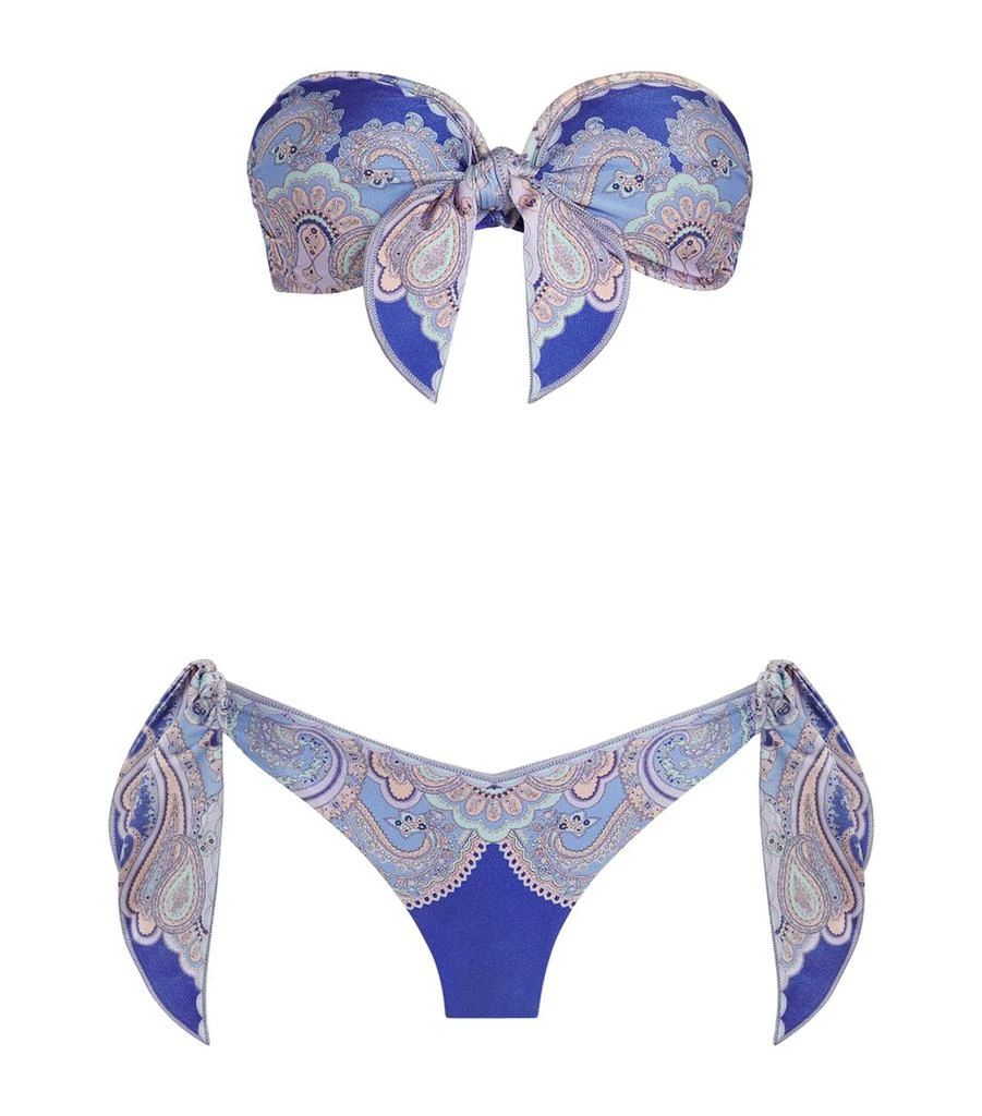 Zimmermann Bandeau Scarf-Tie Maxine Bikini 1