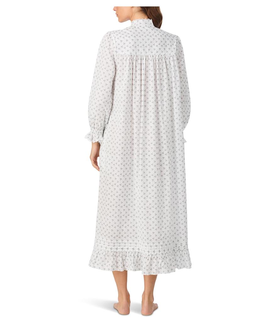 (取寄) アイリーン ウエスト レディース コットン ウーブン ロン 50 ハイネック ナイトガウン Eileen West women Cotton Woven Lawn 50