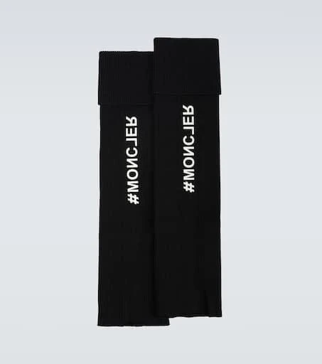 Moncler Day-Namic ribbed-knit legwarmers