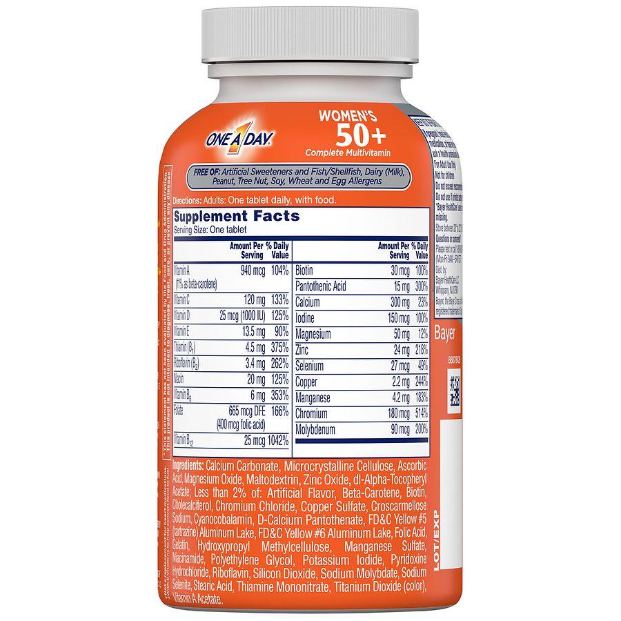 One A Day Women's 50+ Healthy Advantage Multivitamin