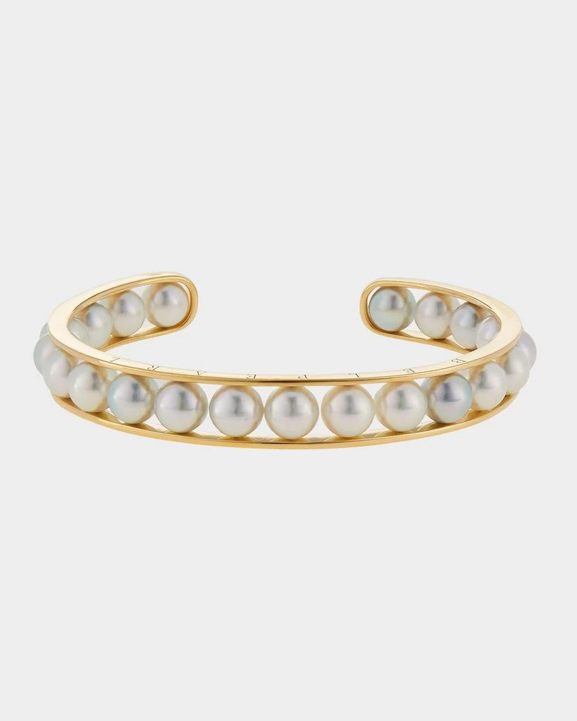 BELPEARL Kobe Akoya Pearl Bangle Bracelet 1