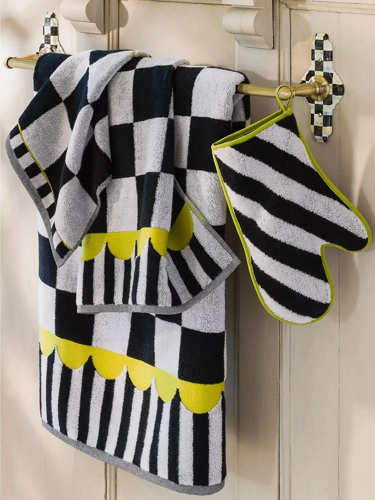 MacKenzie-Childs Courtly Check Bath Towel 2