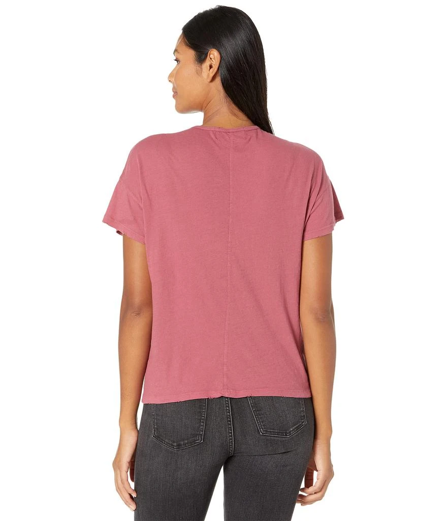 Wildfox Chrissy V-Neck Tee in Cotton Jersey 2