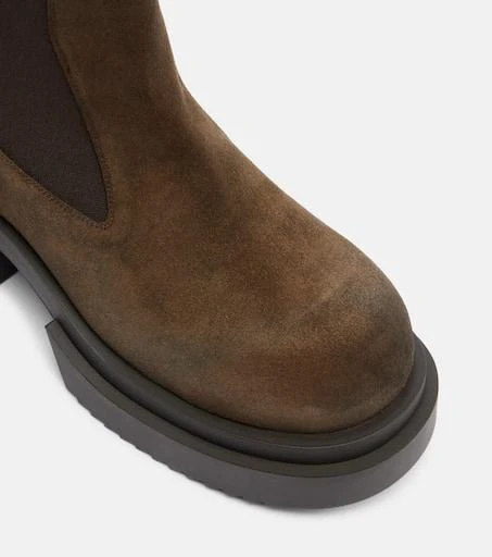Rick Owens Beatle suede Chelsea boots 5