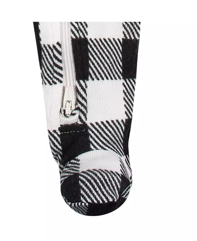 Gerber Baby Girls Holiday Family Pajamas Neutral One Piece Footed 7