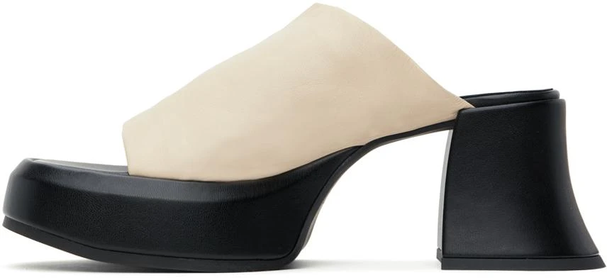 MIISTA Off-White Jimena Heeled Sandals 3