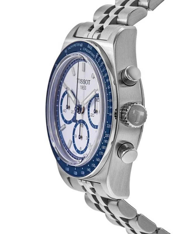Tissot Tissot PR516 Chronograph Automatic White Dial Stainless Steel Men's Watch T149.462.11.011.00 3