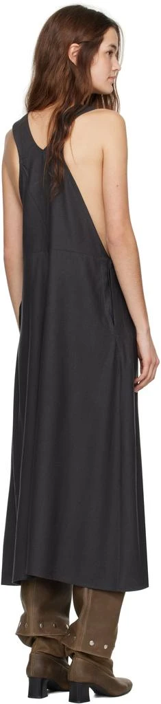 Baserange Gray Gren Overalls Midi Dress 3