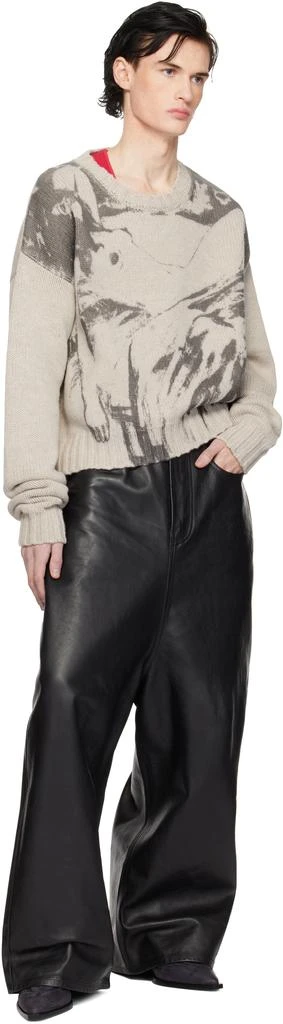 Enfants Riches Deprimes Taupe 'Past In Vain' Sweater 4